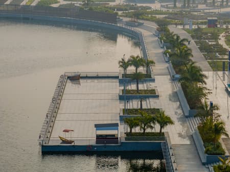 Atal Sarovar at Rajkot Smart City